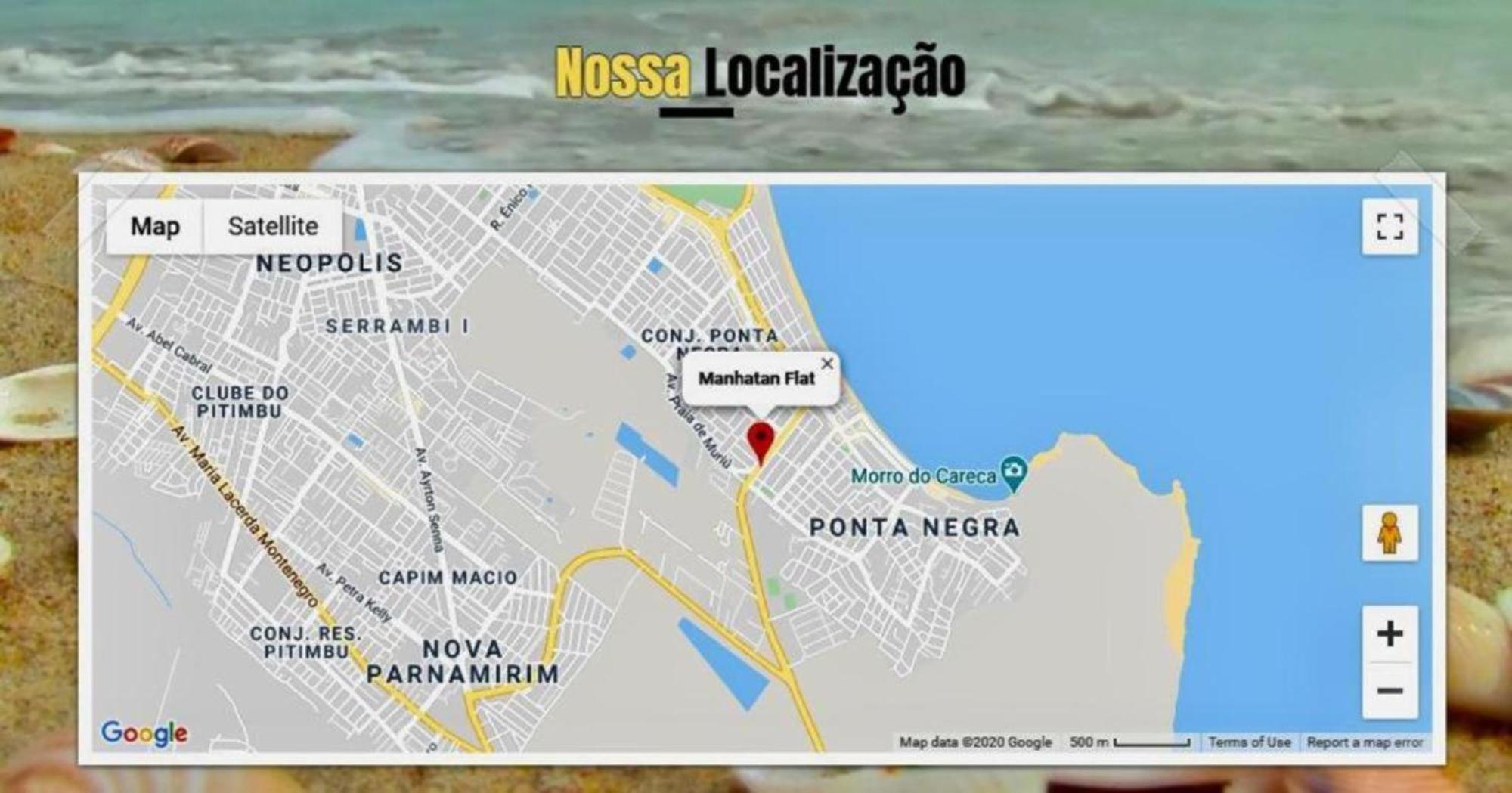 Apartamento Aconchegantes Flats, 1 E 2 Qtos, Em Ponta Negra Natal Exterior foto